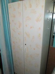 lot 152 image: 2-door pantry Cabinet with sectiona...