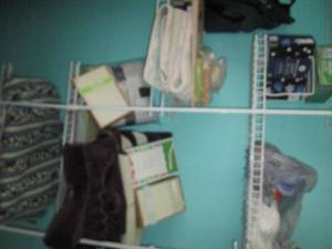 lot 158 image: Bathroom coverings, misc floor mats...