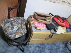 lot 164 image: Collection of travel bags and Rolli...