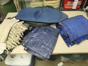 lot 380 image: Oversized travel tote full of assor...