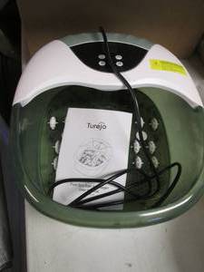 lot 414 image: Turejo foot spa bath massager...