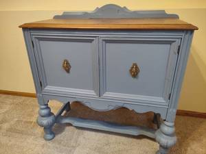 Vintage Wood 2 Door Farmhouse Buffet