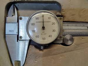 Scherr & Tumico Dial Caliper wCase