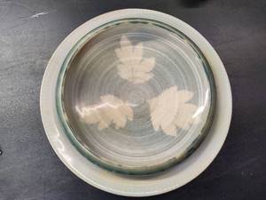 Two Piece Pottery Serving Set