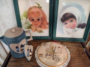 Vintage Northern Girls Prints and Misc Decor