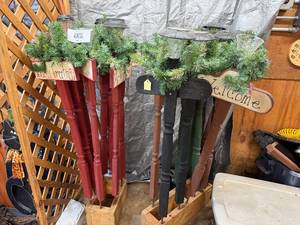 Lot of Holiday Themed Craft Show Overstock  Inventory  Parts
