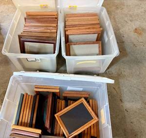 Large Lot of Photo Frames
