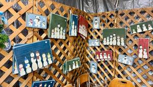 Snowman Themed Craft Show OverstockInventory Wall Hangings