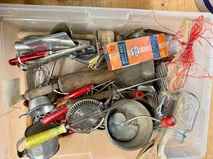 Lot of Vintage Kitchen Utensils