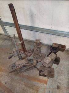 Lot of Vintage Car Jacks