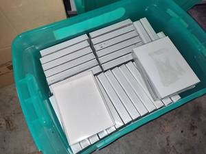 Lot of Empty Card Boxes