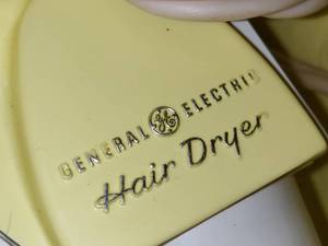 Vintage GE Portable Hair Dryer