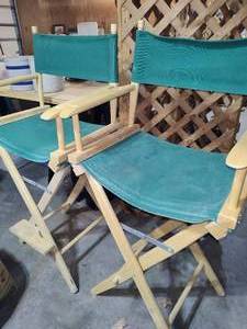 Pair of Director Chairs