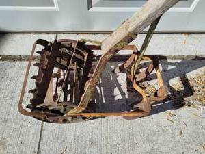 Vintage Garden Hand Push Cultivator