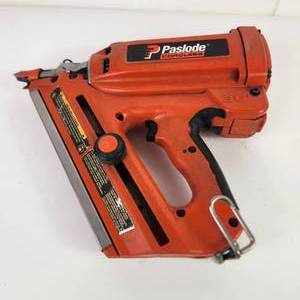 lot 14 image: Paslode Cordless Nailer Model IMCT Part No. 900420 Good Condition UNTESTED