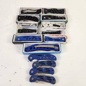 Lot Of 15 Pocket Knives Four Are Preowned Others Are NIB Great Condition