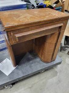 Singer 15 - 50 (542434) Electric Sewing Machine Built Into Desk