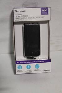lot 20 image: Targus Universal Laptop Charger 90W for Acer Asus Dell HP Lenovo