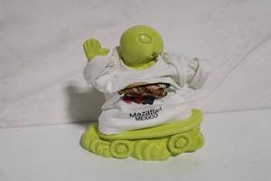 lot 40 image: Ceramic Turtle Figurine with Mazatln Mexico Shirt