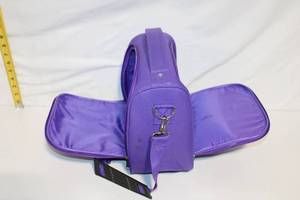 lot 60 image: Purple Soft Carrying Case with Detachable Strap