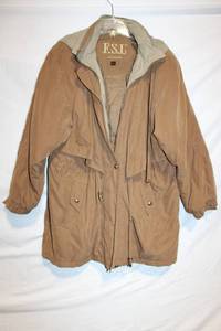 lot 219 image: F.S.L. Collection Mens Large Brown Coat