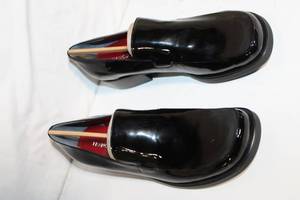 lot 281 image: Franco Sarto Flex Black Loafers - Womens Size 8.5 M