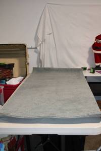lot 283 image: Large Grey Carpet Roll - Approx. 11.5 feet Long