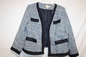 lot 320 image: Michael Michael Kors Womens Tweed Jacket Size 20W