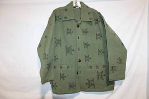 lot 329 image: Venus Imports 100% Cotton Jacket with Turtle Print Design - Size Large