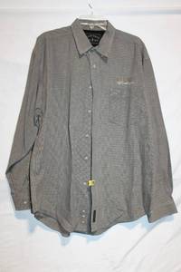 lot 346 image: Camp David Mens Checkered Long-Sleeved Shirt Size Large
