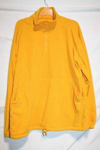lot 353 image: Fizz Yellow Half-Zip Fleece Pullover Large