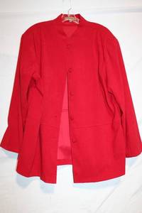 lot 389 image: Red Womens XL Jacket by Notations