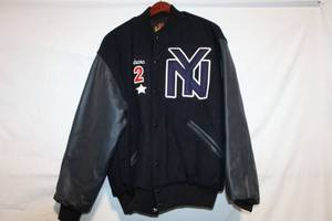 lot A-401 image: Vintage New York Black Yankees Sportswear Jacket XL