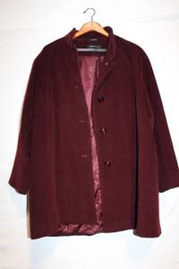 lot 437 image: Jones New York Womens 18W Burgundy Wool Coat