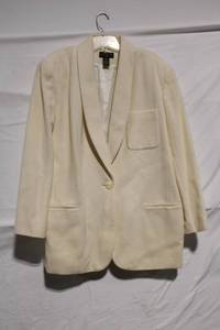 lot 446 image: Charter Club Classic Womens Wool Blazer - Size 12