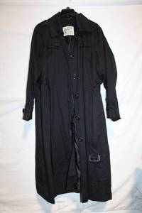 lot 475 image: London Fog Heritage Black Trench Coat