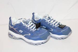 lot 494 image: Skechers Snow Creek Womens Sneakers Size 8.5 BlueSilver