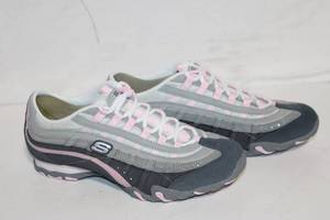 lot 246 image: Womens Skechers Imprint Layered Sneakers - Size 8.5