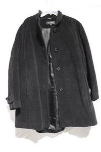 lot 470 image: Jones New York Womens Size 16W Black Wool Blend Coat