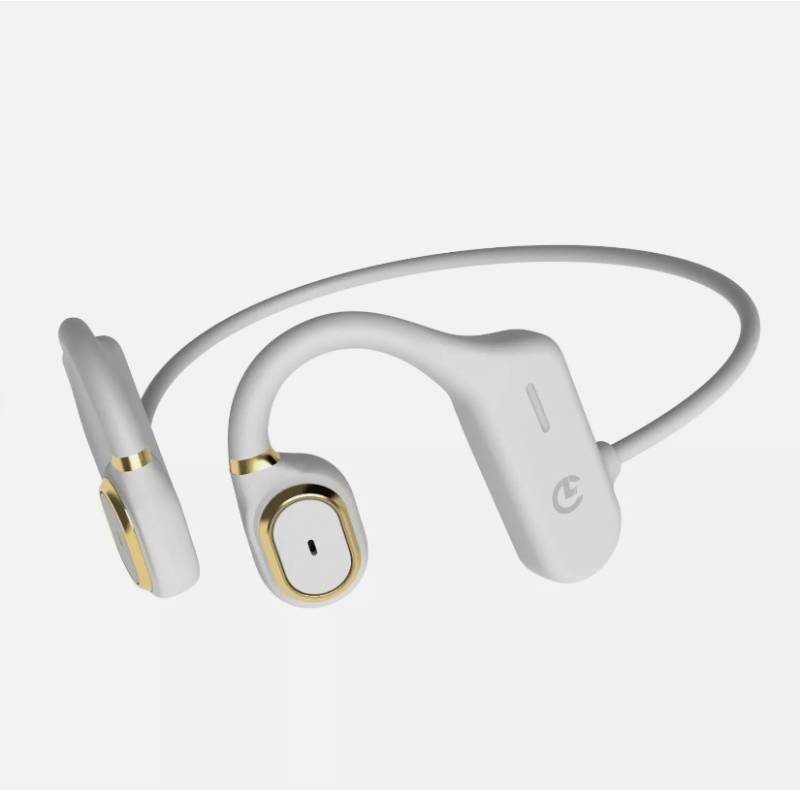 lot 922 image: Conduction Labs Allegro Open-Ear Bluetooth Ultra Light Headphones (White)