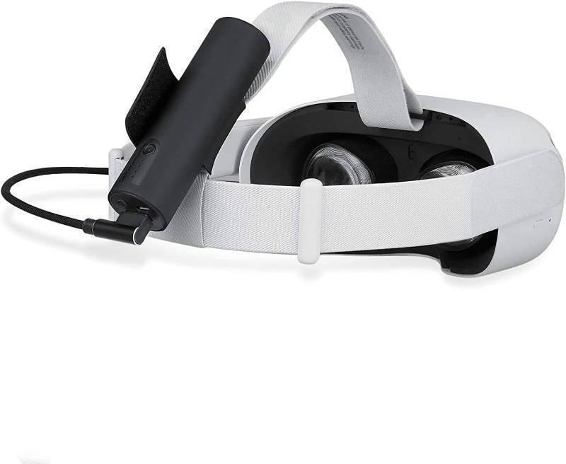 lot 934 image: Wasserstein Power Bank (5000 mAh) Compatible with MetaOculus Quest 2 VR Headset