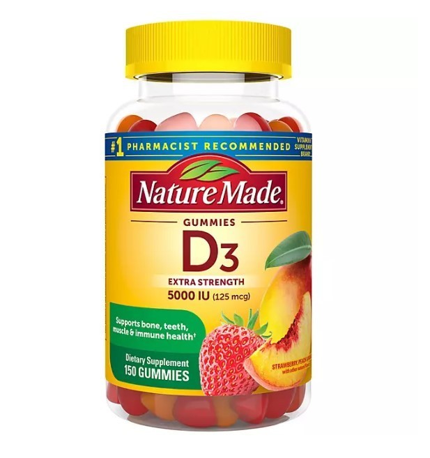 lot 356 image: NEW 2 Pack of Nature Made Vitamin D3 Gummies (150 ct.)