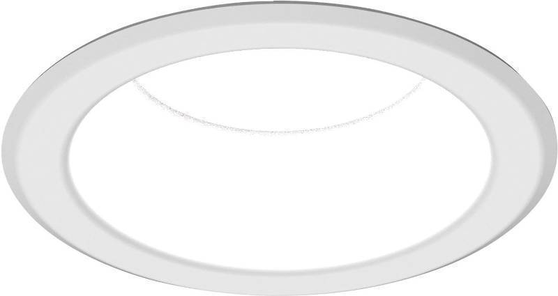 lot 440 image: NEW 2 Pack of Generation Lighting 14300S-15 Unlimited 6 Traverse Round Led, White