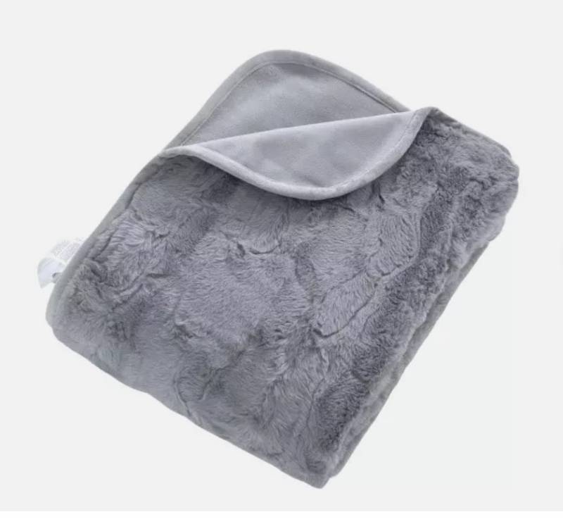 lot 312 image: Brentwood Originals Oversized Waterproof Pet Blanket and Furniture Protector - Gray