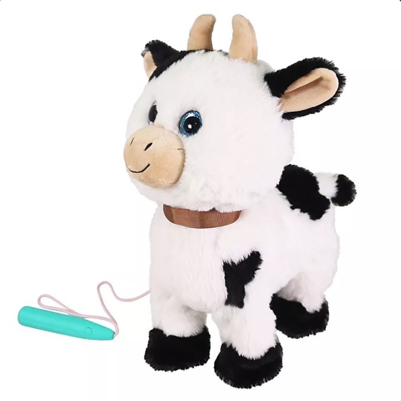 lot 321 image: NEW Members Mark Remote-Controlled Walking & Dancing Plush - Cow