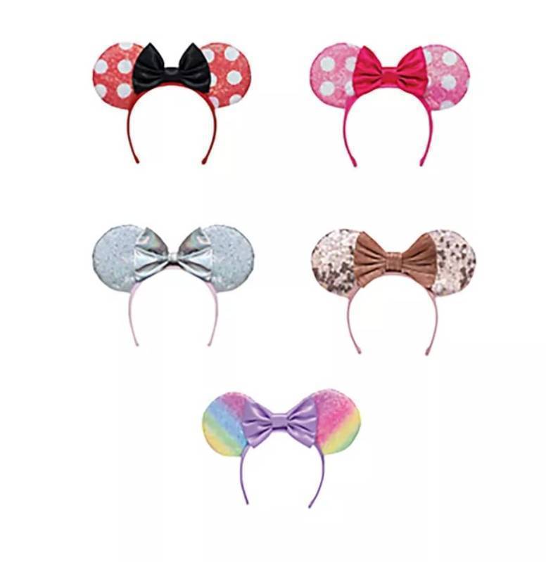 lot 378 image: NEW Disney Minnie Mouse Disguise Girls Disney Boxed Ear Set, 5 pcs. -
