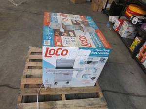 NEW LoCo Cookers 26" 2-Burner Digital Series II SmartTemp Precision Griddle with Cover - Gray