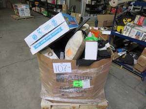 lot 107 image: Pallet of Store Overstock and Ecommerce Product and Returns