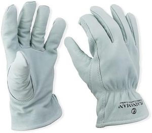 lot 170 image: NEW Plainsman Cold Weather Work Gloves, Fleece Lining, Premium Cowhide Leather, LARGE , 2 Pairs