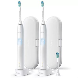 lot 423 image: Philips Sonicare ProtectiveClean 4300 Rechargeable Toothbrush - White